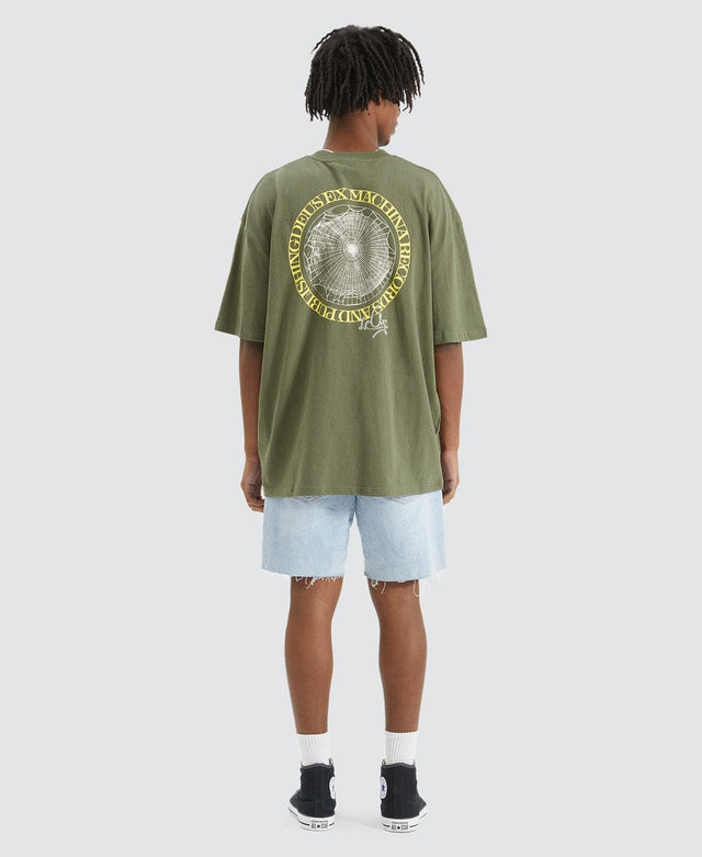 Deus Ex Machina Embrace T-Shirt Clover Green