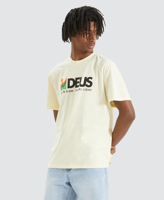 Deus Ex Machina Feit T-Shirt Bone White