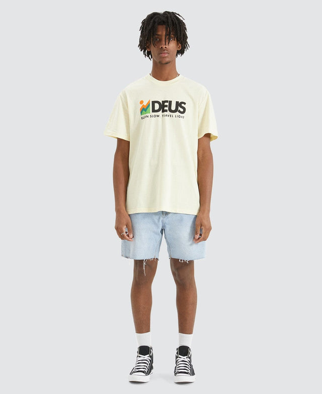 Deus Ex Machina Feit T-Shirt Bone White