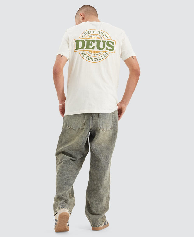 Deus Ex Machina Hot Streak T-Shirt Vintage White