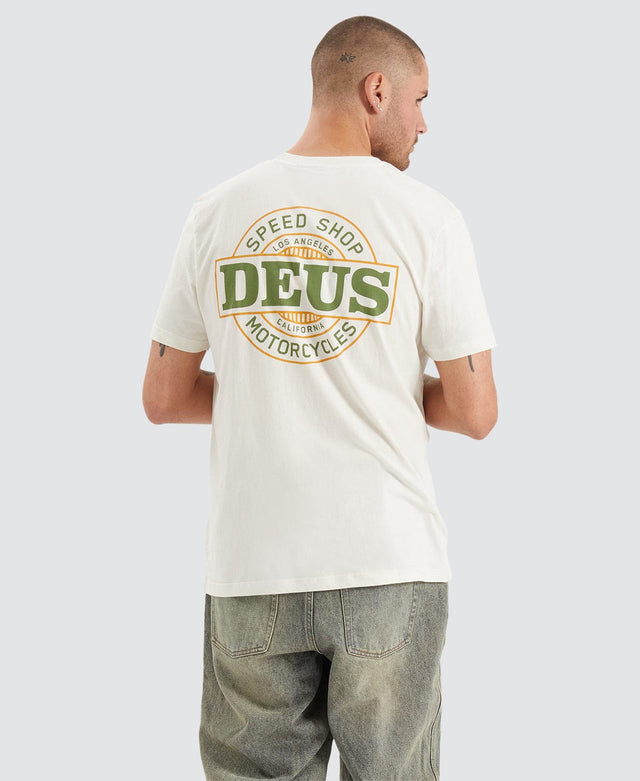 Deus Ex Machina Hot Streak T-Shirt Vintage White