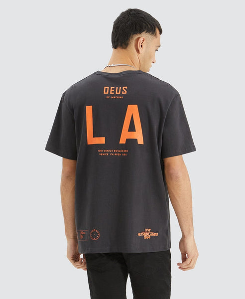 Deus Ex Machina La Address Tee in Black | Neverland | Neverland Store