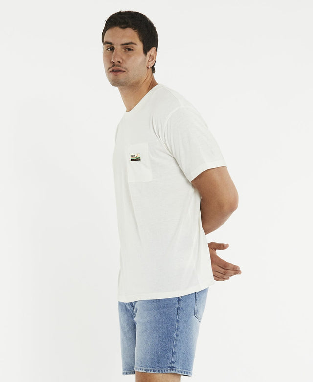 Deus Ex Machina Tango Pocket Tee White