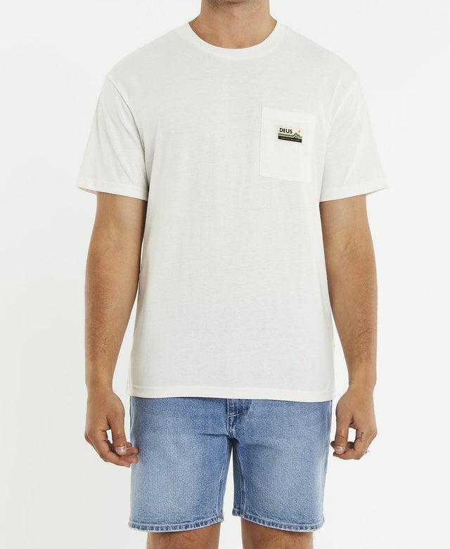 Deus Ex Machina Tango Pocket Tee White