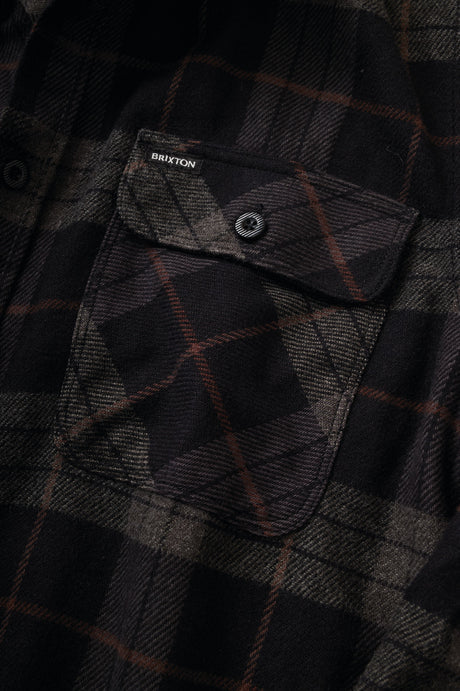 Bowery Longsleeve Shirt Black/Charcoal