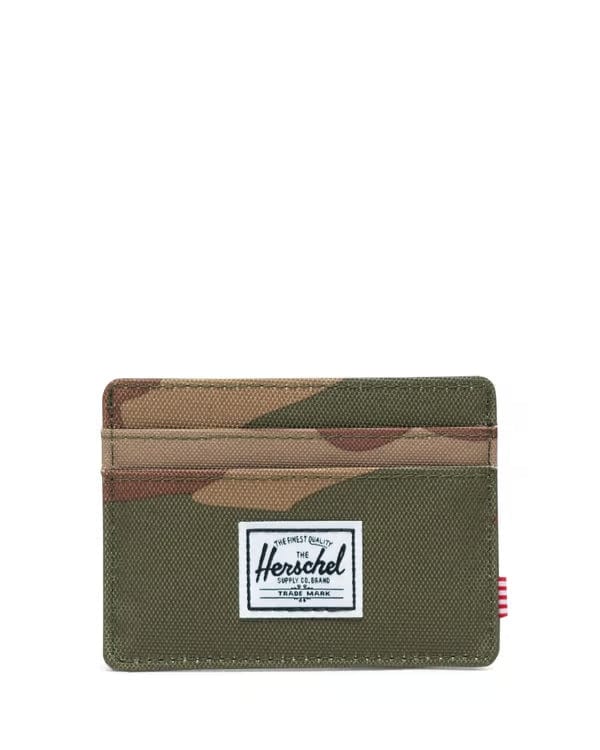 Herschel Charlie Woodland Wallet Camo Print