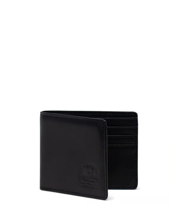 Herschel Hank Leather Wallet Black