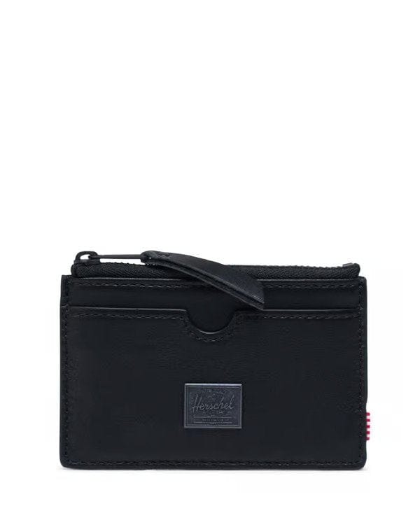 Herschel Oscar Leather Wallet Black