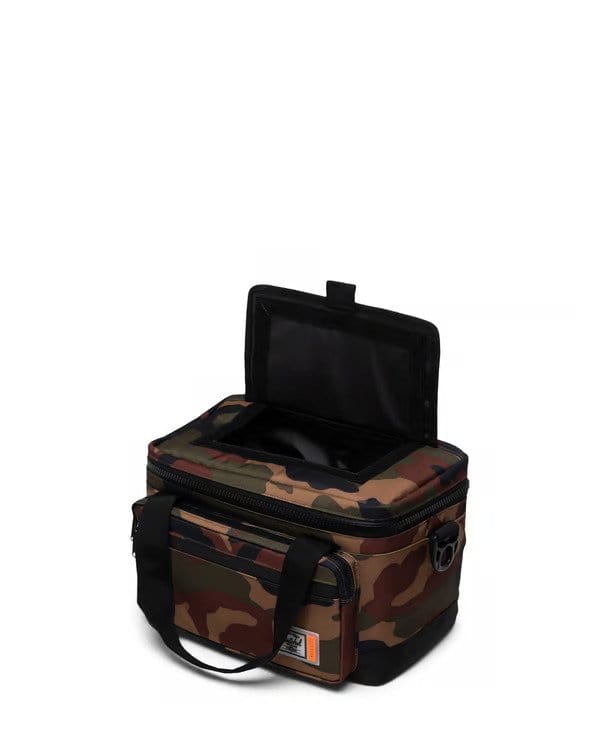 Herschel Pop Quiz Cooler 12 Pack Bag Woodland Camo Print