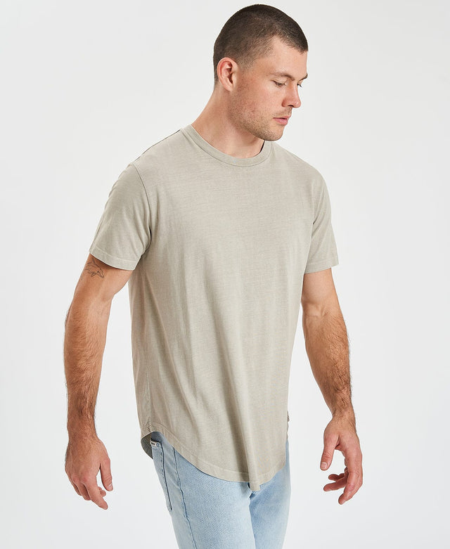 Inventory Bristol Dual Curved T-Shirt Pigment Sepia