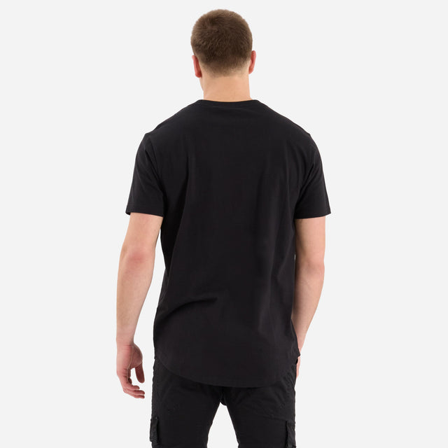 Inventory Bristol Dual Curved Tee Jet Black