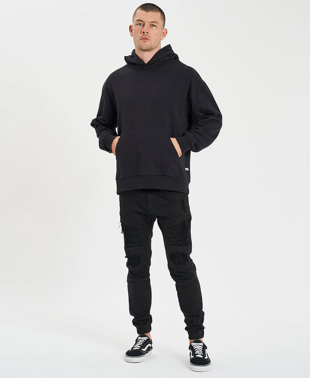 Inventory Derby Relaxed Hoodie Jet Black
