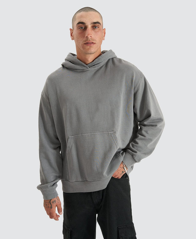 Inventory Derby Relaxed Hoodie Pigment Steel Grey