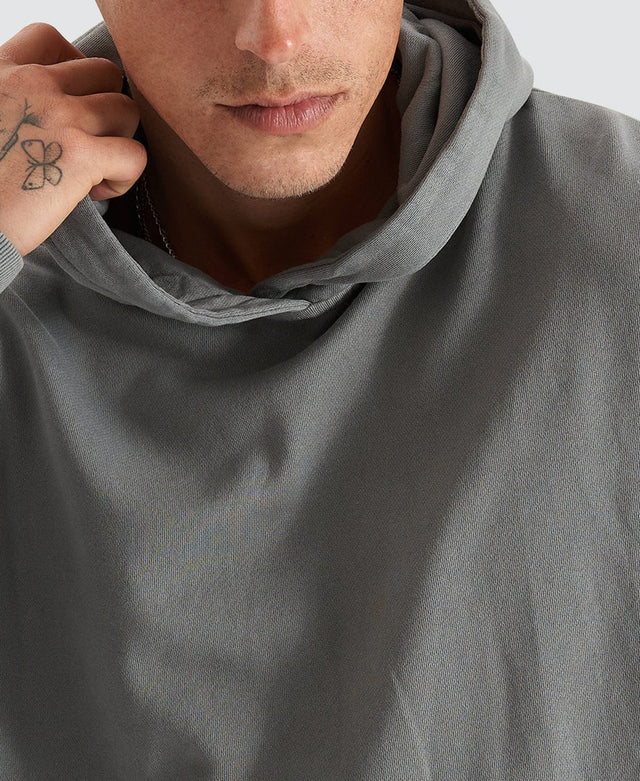 Inventory Derby Relaxed Hoodie Pigment Steel Grey
