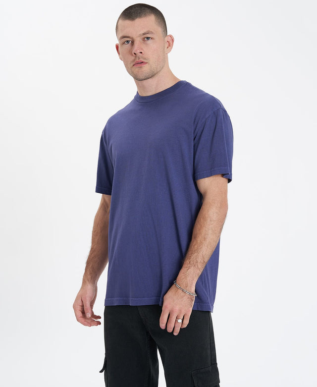 Inventory Lincoln Relaxed T-Shirt Pigment Navy Blue