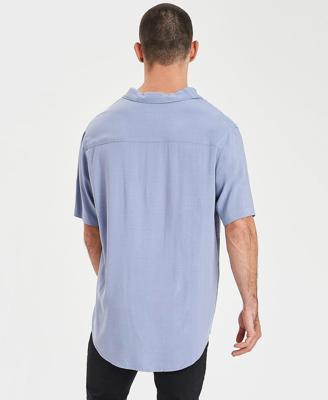 Inventory Oxford Relaxed Short Sleeve Shirt Rain