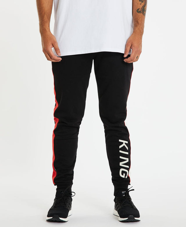 King Apparel Stepney Trackpants Black