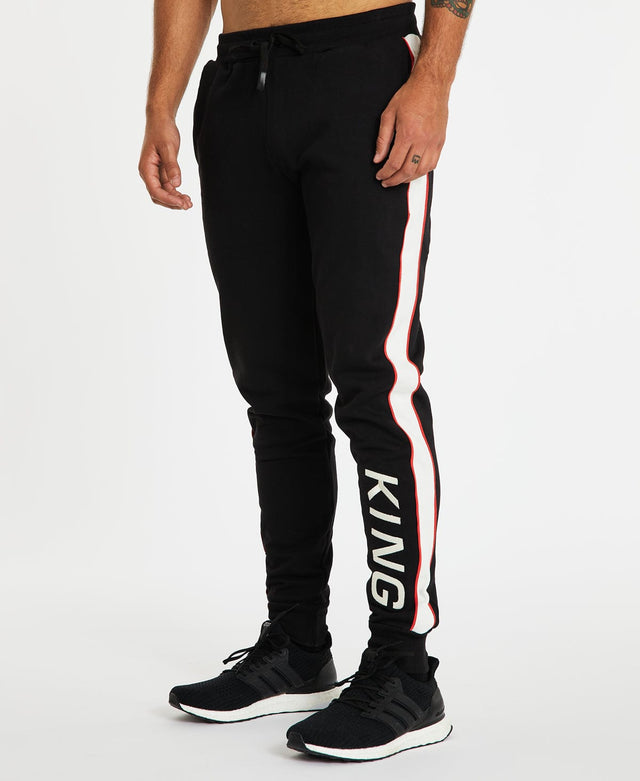 King Apparel Stepney Trackpants Black