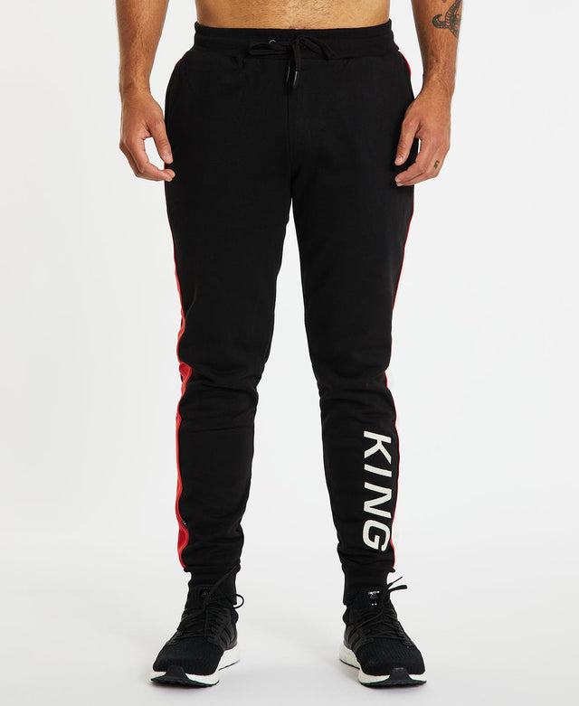 King Apparel Stepney Trackpants Black