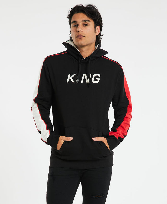 King Apparel Stepney Tracksuit Hood Black