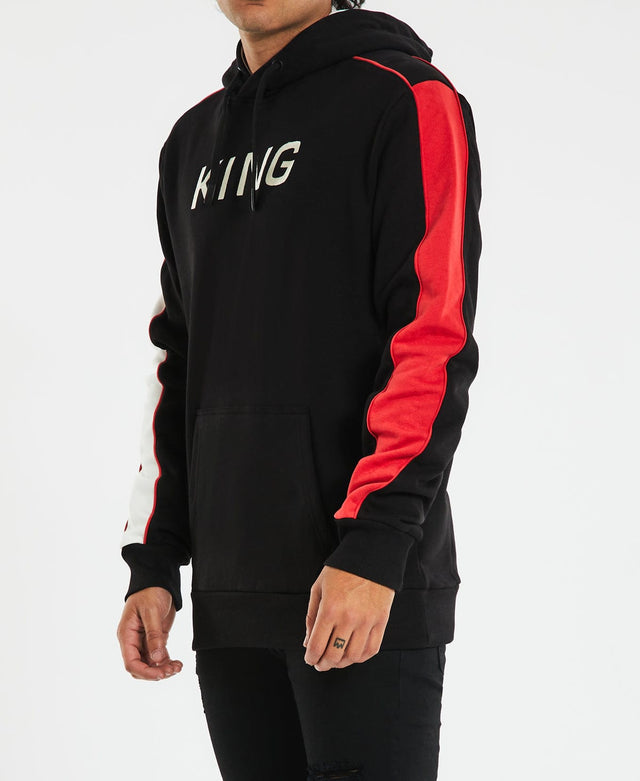 King Apparel Stepney Tracksuit Hood Black