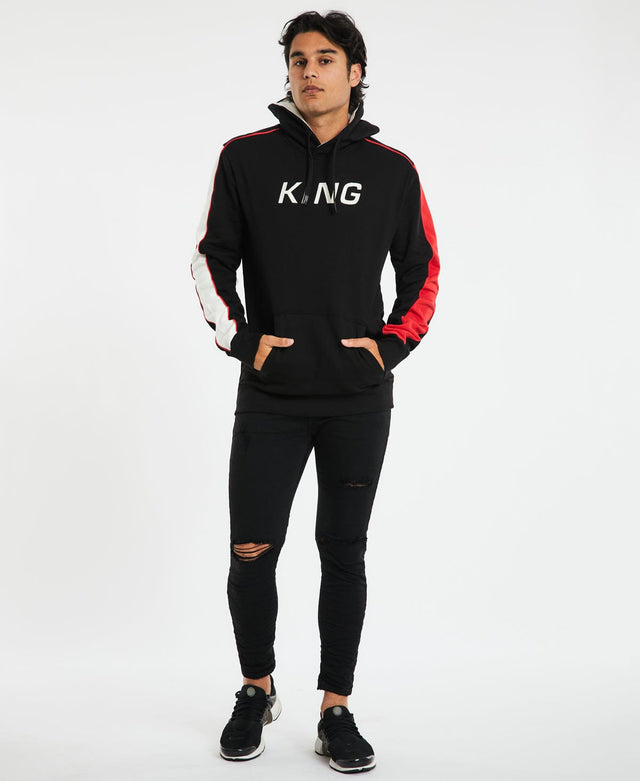 King Apparel Stepney Tracksuit Hood Black