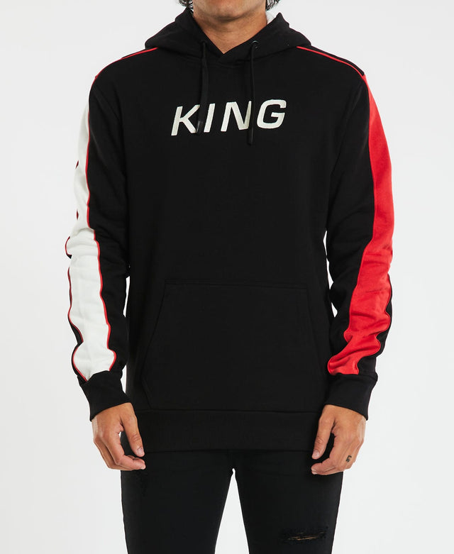 King Apparel Stepney Tracksuit Hood Black