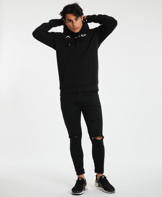 King Apparel Stepney Tracksuit Hood Black