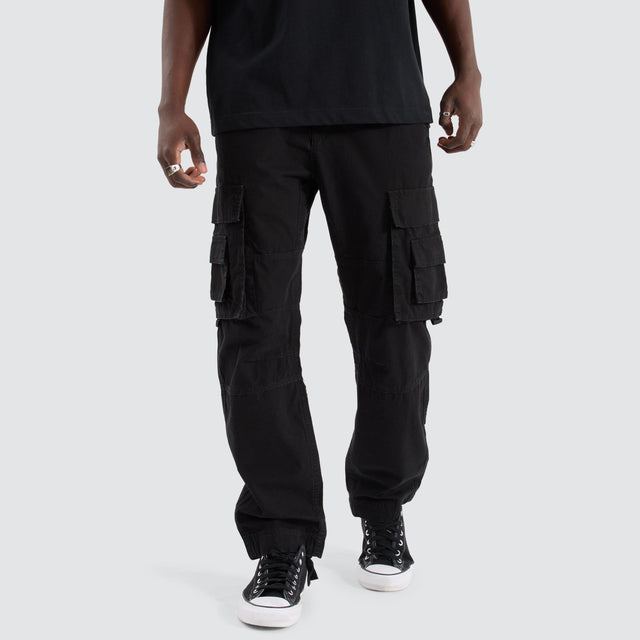 Kiss Chacey Artillery Ripstop Cargo Pant Black