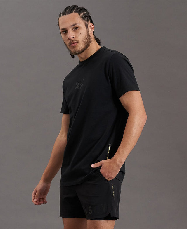 Kiss Chacey Balance Active T-Shirt Jet Black