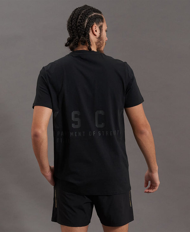 Kiss Chacey Balance Active T-Shirt Jet Black