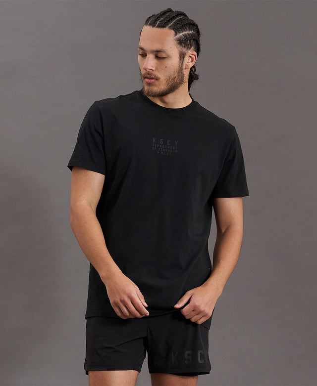 Kiss Chacey Balance Active T-Shirt Jet Black