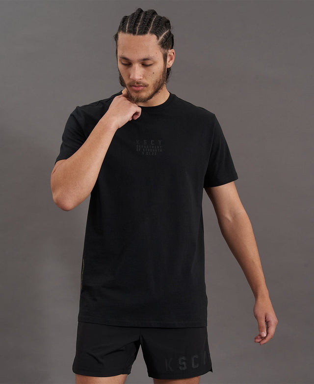 Kiss Chacey Balance Active T-Shirt Jet Black