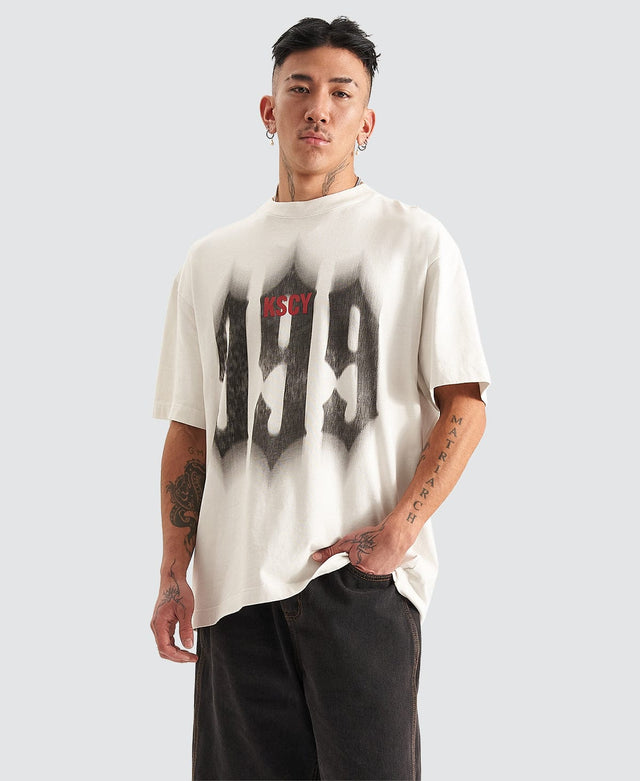 Kiss Chacey Blur Street Fit Tee Nimbus Cloud