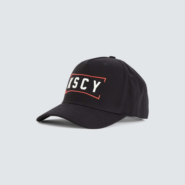 Kiss Chacey Bronx 5 Panel Curved Peak Cap Black