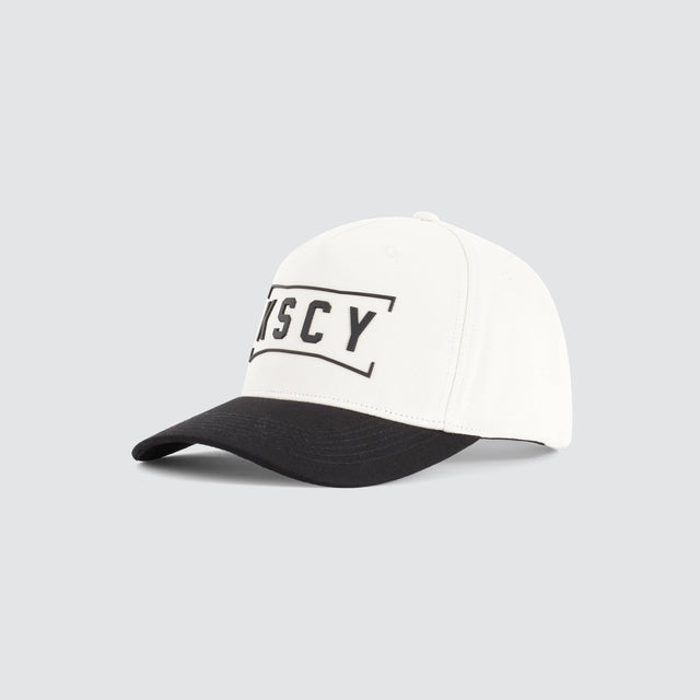 Kiss Chacey Bronx 5 Panel Curved Peak Cap White/Black