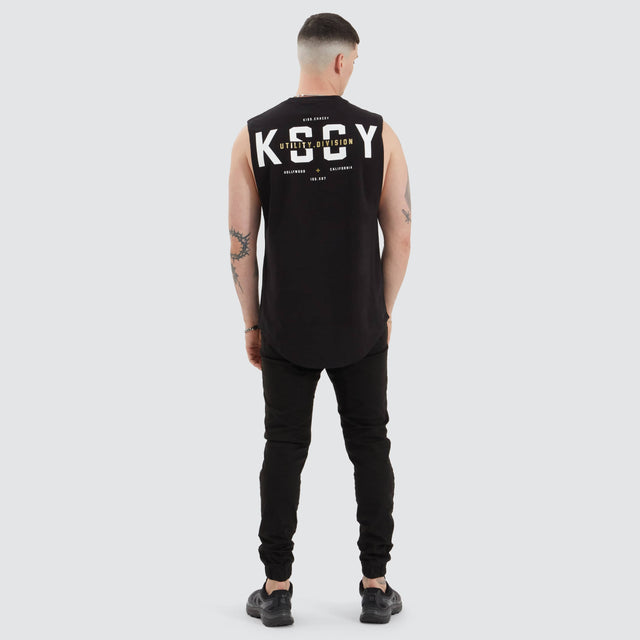 Kiss Chacey Divided Dual Curved Muscle Jet Black