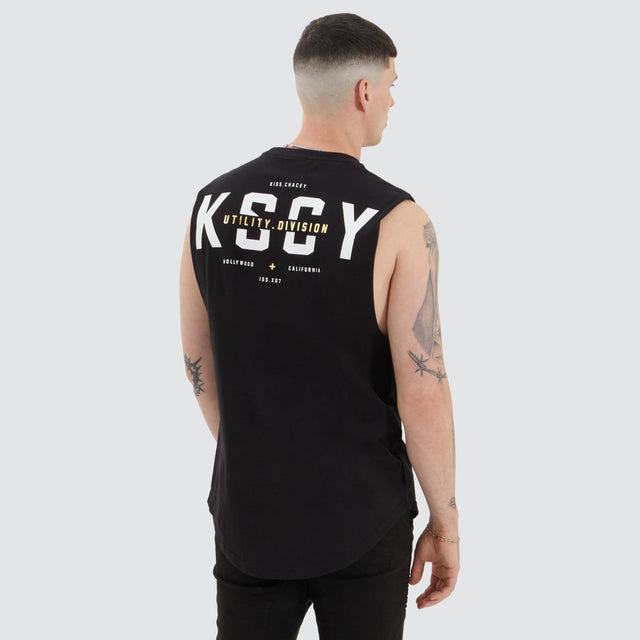 Kiss Chacey Divided Dual Curved Muscle Jet Black