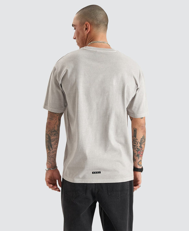 Kiss Chacey East-7 Heavy Box Fit Tee Pigment Dove