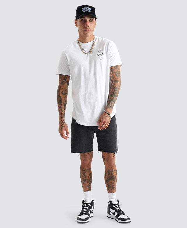 Kiss Chacey Ecuclid Dual Curved Tee - White WHITE