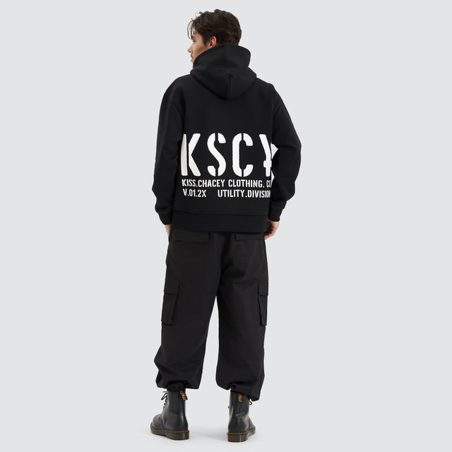 Kiss Chacey Efficacy Heavy Hoodie Jet Black