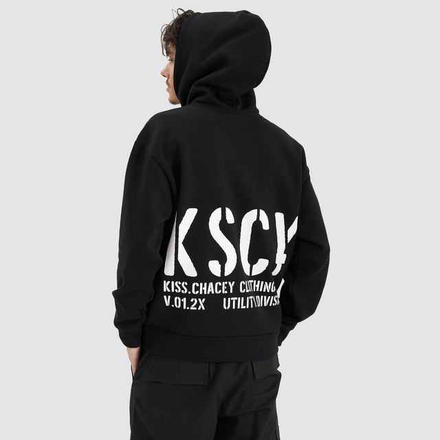 Kiss Chacey Efficacy Heavy Hoodie Jet Black