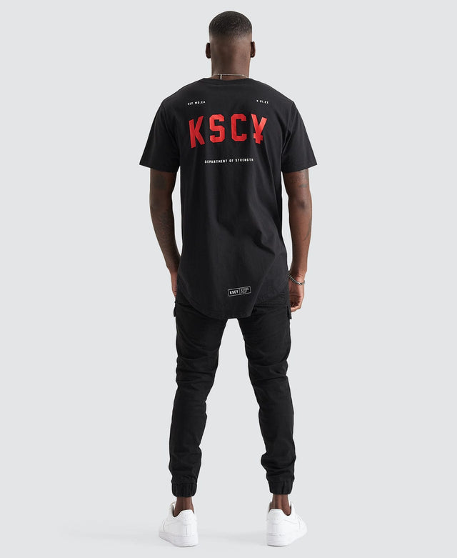 Kiss Chacey Empire Dual Curved T-Shirt Black