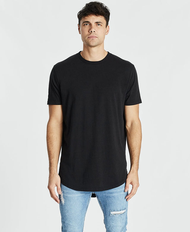 Kiss Chacey Essentials Dual Curved Tee Jet Black