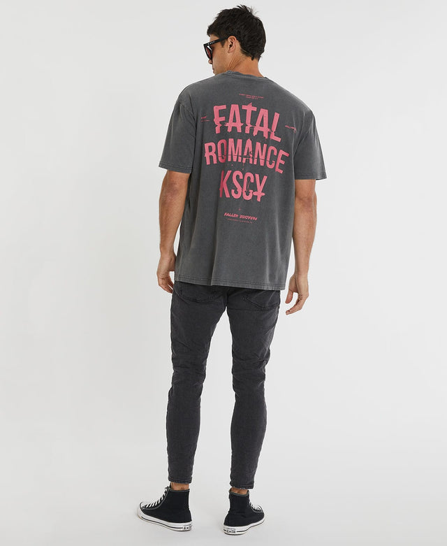 Kiss Chacey Fallen Paradise Tee Pigment Castlerock