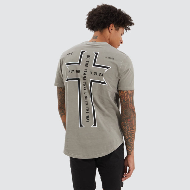 Kiss Chacey Flame Tee Pigment Elephant Grey