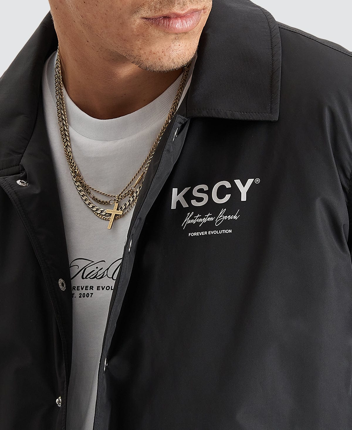 Kiss Chacey Fullerton Jacket in Black Neverland Store