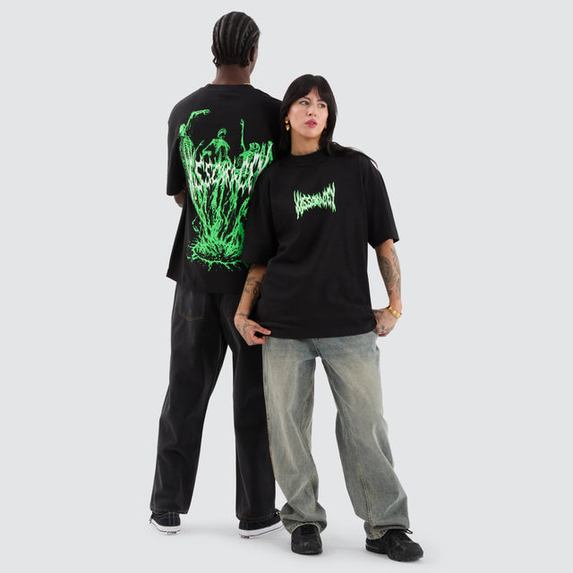 Kiss Chacey Ghoul Street Tee Jet Black