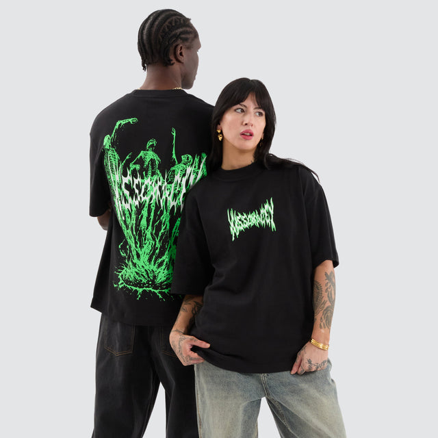 Kiss Chacey Ghoul Street Tee Jet Black