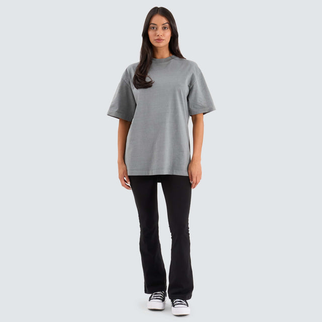 Kiss Chacey Havre Tee Pigment Steel Grey